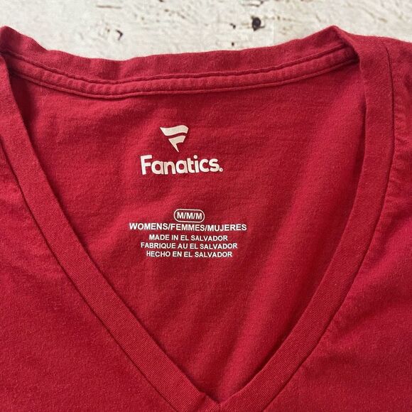 San Francisco 49ers 2019 Playoffs Women's Size Medium V-Neck T-Shirt - Picture 3 of 6